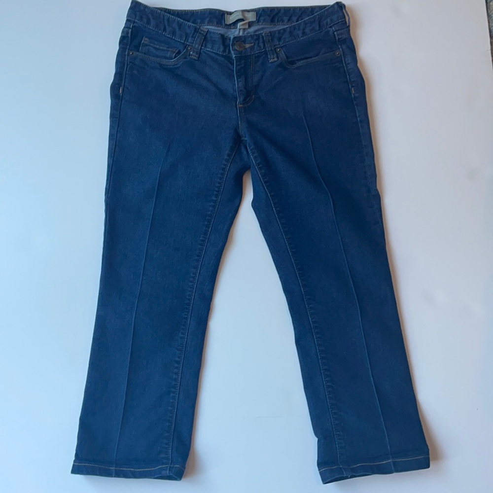 Navy Ankle Cropped Jeans, Banana Republic